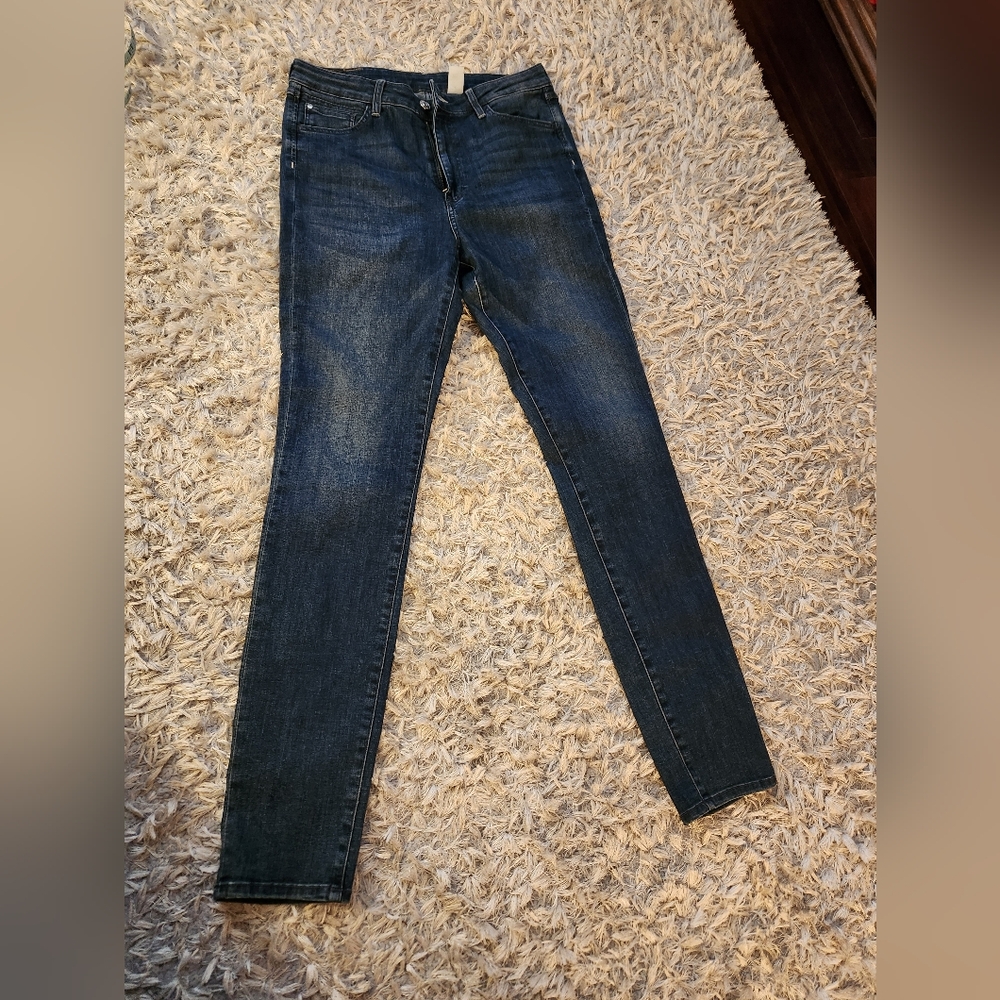 Dark Blue Denim Jeans